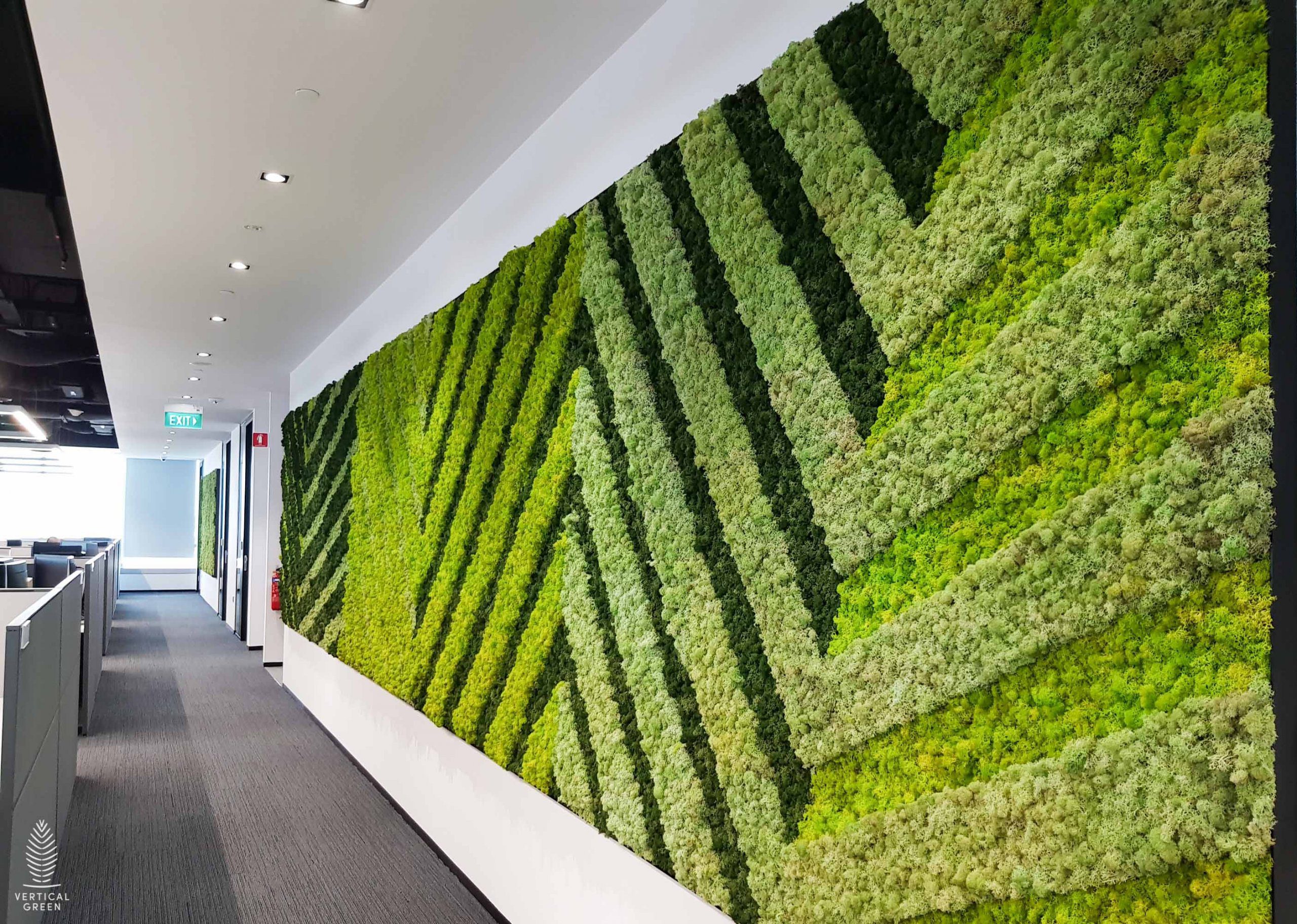 Huawei PH office green wall